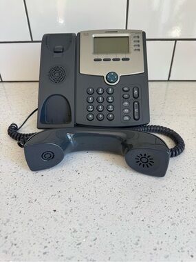 Cisco SPA514G 4-Line IP Phone – Silver/Gray Business VoIP Desk Phone EUC